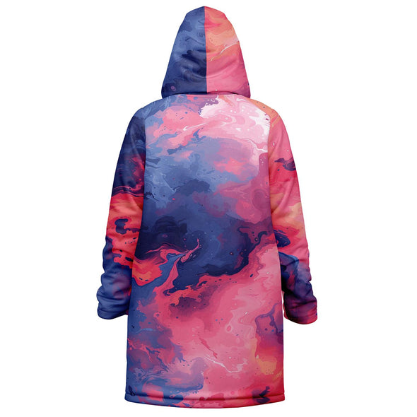Quantum Tides Zip Cloak - Vaporwave Clothing - Aesthetic Clothing