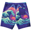 Neonami Board Shorts - Vaporwave Clothing - Aesthetic Clothing