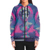 Anachron Zip Hoodie - Vaporwave Clothing - Aesthetic Clothing