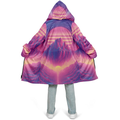 Aerolith Zip Cloak - Vaporwave Clothing - Aesthetic Clothing