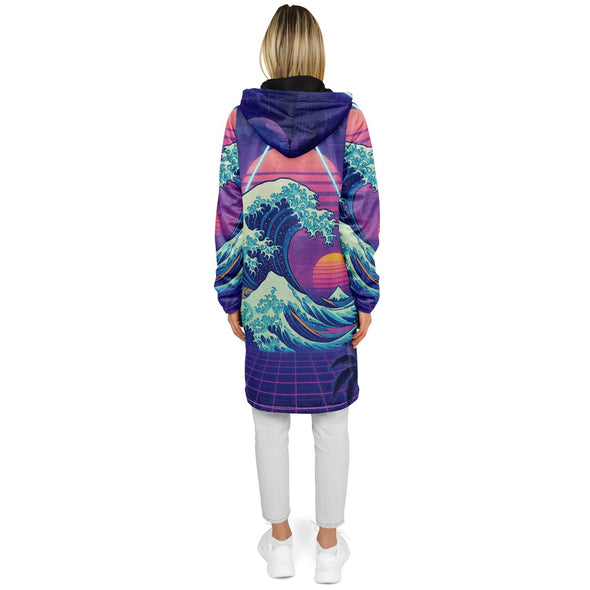 Neonami Zip Cloak - Vaporwave Clothing - Aesthetic Clothing