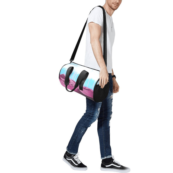 Electric Desert Duffle Bag - Vaporwave Clothing - Aesthetic Clothing