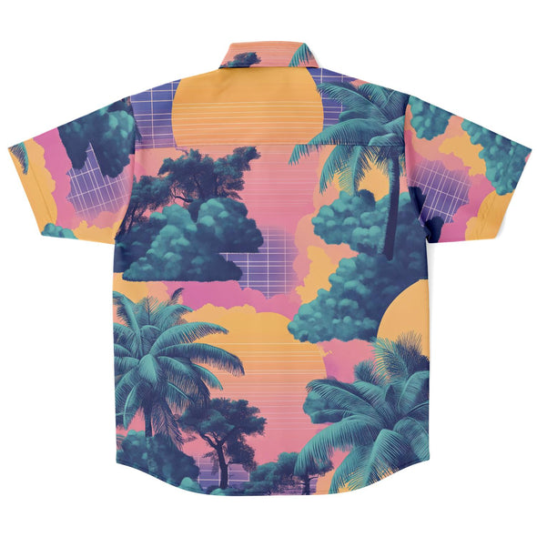 Canopy Button Down Shirt - Vaporwave Clothing - Aesthetic Clothing