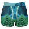 Minty Wonderland Women's 2-in-1 Shorts - Vaporwave Clothing - Aesthetic Clothing