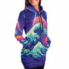 Neonami Hoodie Dress - Vaporwave Clothing - Aesthetic Clothing