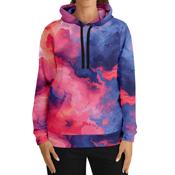 Quantum Tides Hoodie - Vaporwave Clothing - Aesthetic Clothing