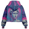 Anachron Cropped Hoodie - Vaporwave Clothing - Aesthetic Clothing