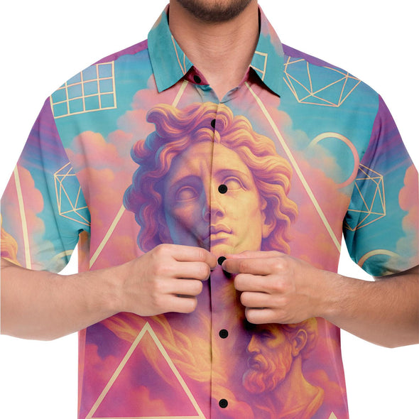 Apotheosis Button Down Shirt - Vaporwave Clothing - Aesthetic Clothing