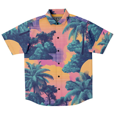 Canopy Button Down Shirt - Vaporwave Clothing - Aesthetic Clothing