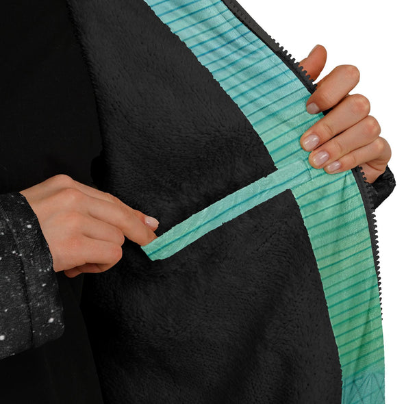 The Merge Zip Cloak - Vaporwave Clothing - Aesthetic Clothing