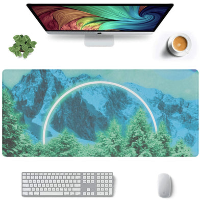 Minty Wonderland Desk Mat - Vaporwave Clothing - Aesthetic Clothing