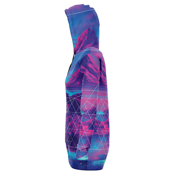 Liminal Hoodie Dress - Vaporwave Clothing - Aesthetic Clothing