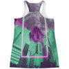 City of Radiance Racerback Tank Top - Vaporwave Clothing - Aesthetic Clothing