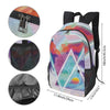 Dimensions Collide Backpack - Vaporwave Clothing - Aesthetic Clothing