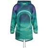 Astral Gateway Longline Hoodie - Vaporwave Clothing - Aesthetic Clothing