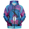 The Visitor Zip Hoodie - Vaporwave Clothing - Aesthetic Clothing