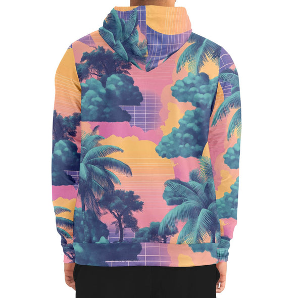 Canopy Zip Hoodie - Vaporwave Clothing - Aesthetic Clothing