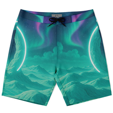 Astral Gateway Board Shorts - Vaporwave Clothing - Aesthetic Clothing