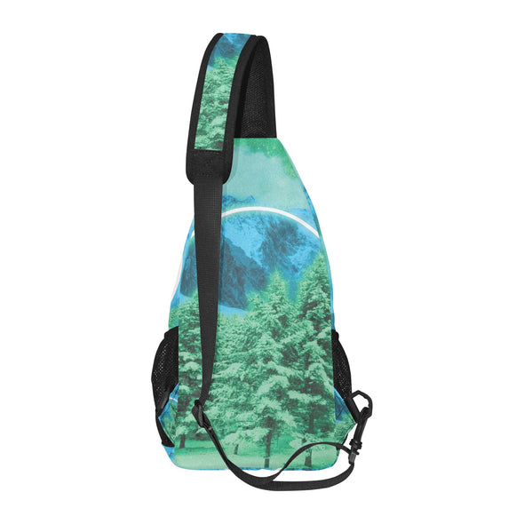 Minty Wonderland Sling Bag - Vaporwave Clothing - Aesthetic Clothing