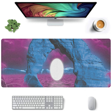 The Visitor Desk Mat - Vaporwave Clothing - Aesthetic Clothing