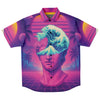 Tidalus Button Down Shirt - Vaporwave Clothing - Aesthetic Clothing