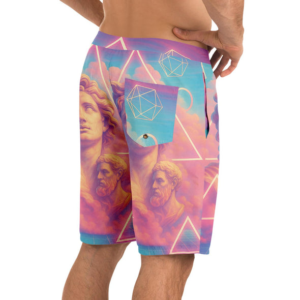 Apotheosis Board Shorts - Vaporwave Clothing - Aesthetic Clothing
