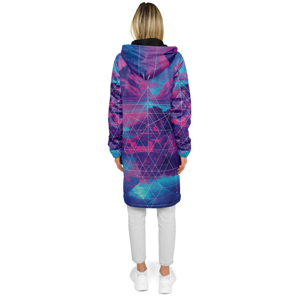 Liminal Zip Cloak - Vaporwave Clothing - Aesthetic Clothing