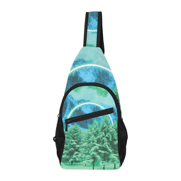 Minty Wonderland Sling Bag - Vaporwave Clothing - Aesthetic Clothing
