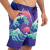 Neonami Board Shorts - Vaporwave Clothing - Aesthetic Clothing