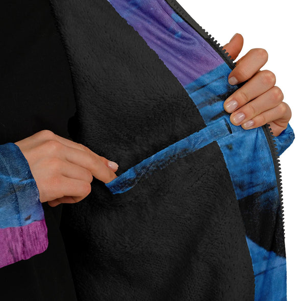 The Visitor Zip Cloak - Vaporwave Clothing - Aesthetic Clothing