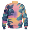 Canopy Varsity Jacket - Vaporwave Clothing - Aesthetic Clothing