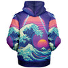Neonami Sherpa Hoodie - Vaporwave Clothing - Aesthetic Clothing