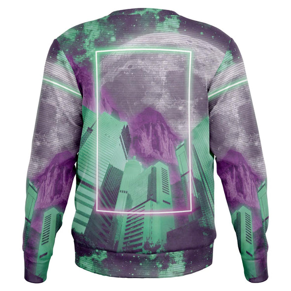 City of Radiance Sweatshirt - Vaporwave Clothing - Aesthetic Clothing