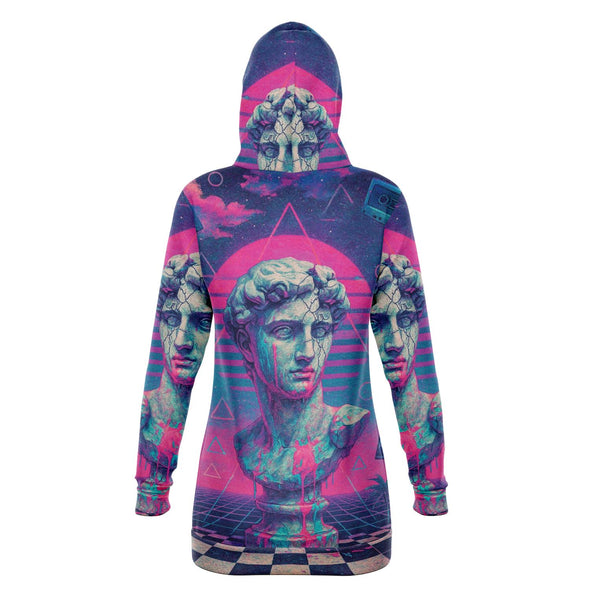 Anachron Hoodie Dress - Vaporwave Clothing - Aesthetic Clothing
