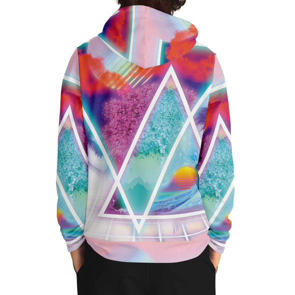 Dimensions Collide Hoodie - Vaporwave Clothing - Aesthetic Clothing