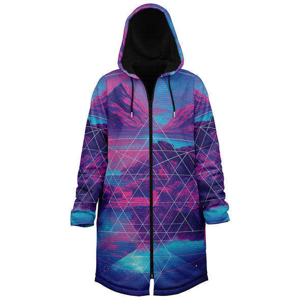 Liminal Zip Cloak - Vaporwave Clothing - Aesthetic Clothing