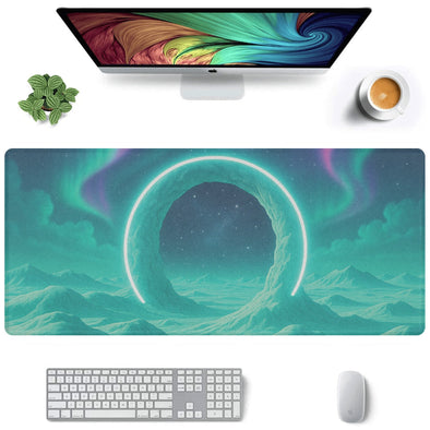 Astral Gateway Desk Mat - Vaporwave Clothing - Aesthetic Clothing
