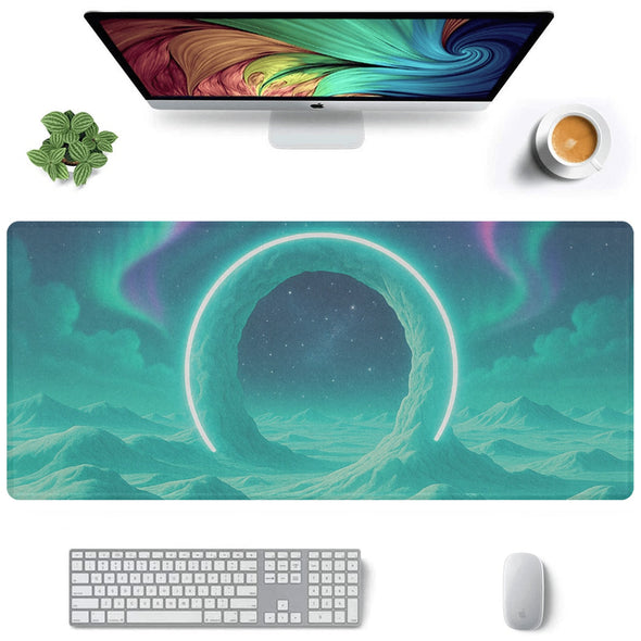 Astral Gateway Desk Mat - Vaporwave Clothing - Aesthetic Clothing