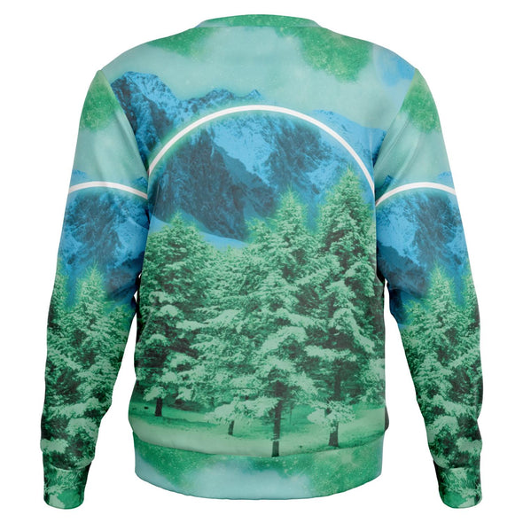 Minty Wonderland Sweatshirt - Vaporwave Clothing - Aesthetic Clothing