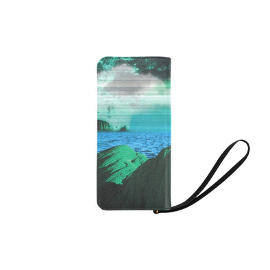Emerald Canyon Wristlet Wallet - Vaporwave Clothing - Aesthetic Clothing