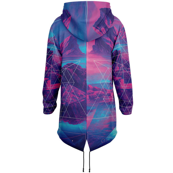 Liminal Longline Hoodie - Vaporwave Clothing - Aesthetic Clothing