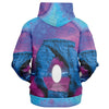 The Visitor Zip Hoodie - Vaporwave Clothing - Aesthetic Clothing