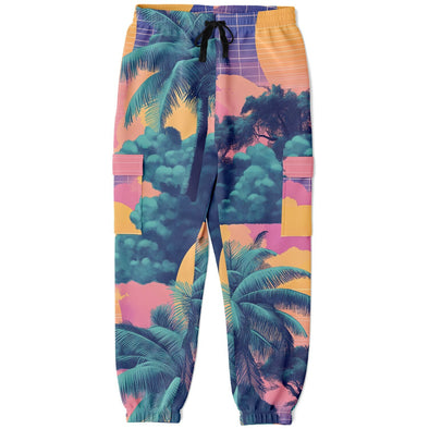 Canopy Cargo Joggers - Vaporwave Clothing - Aesthetic Clothing