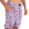 Cherry Blossom Board Shorts - Vaporwave Clothing - Aesthetic Clothing