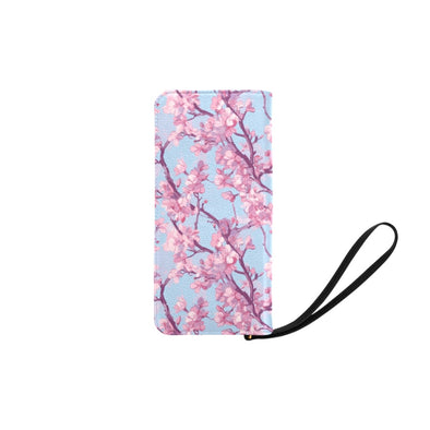 Cherry Blossom Wristlet Wallet - Vaporwave Clothing - Aesthetic Clothing