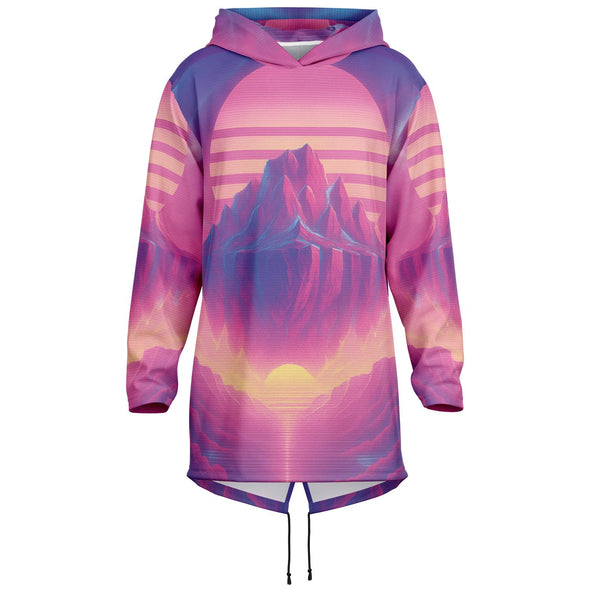 Aerolith Longline Hoodie - Vaporwave Clothing - Aesthetic Clothing