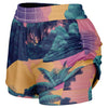 Canopy Women's 2-in-1 Shorts - Vaporwave Clothing - Aesthetic Clothing