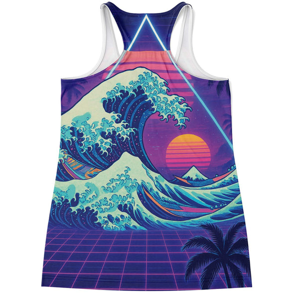 Neonami Racerback Tank Top - Vaporwave Clothing - Aesthetic Clothing