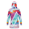 Dimensions Collide Hoodie Dress - Vaporwave Clothing - Aesthetic Clothing