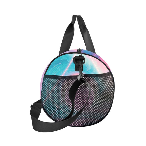 Grid Tide Duffle Bag - Vaporwave Clothing - Aesthetic Clothing